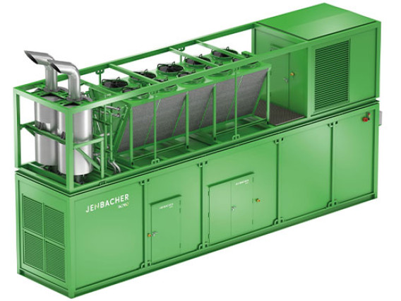 Jenbacher 2 Container layout