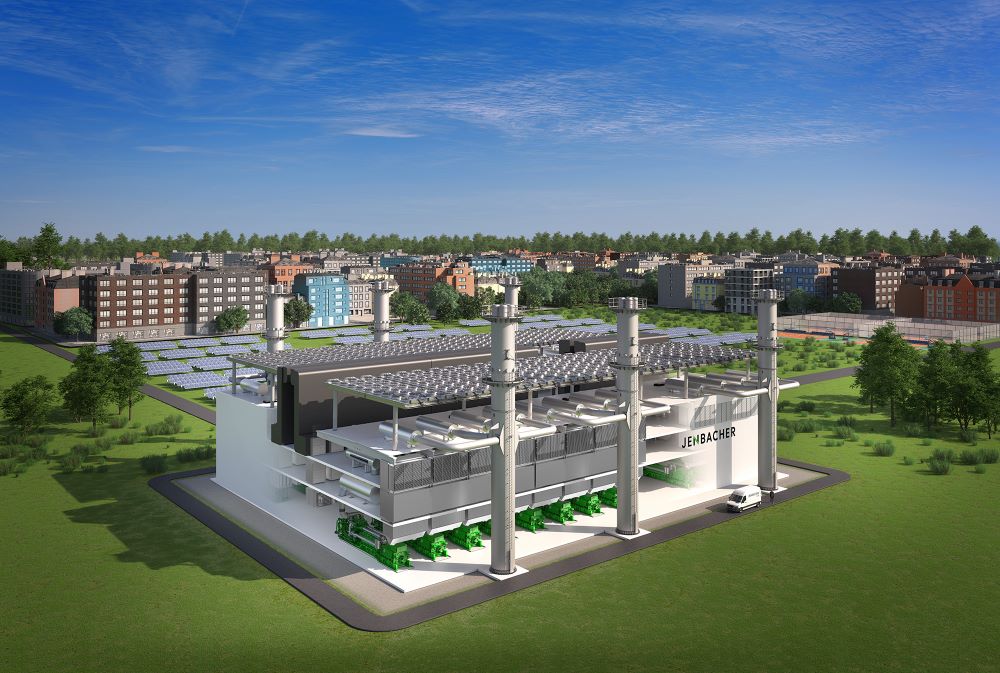 Jenbacher 50 MW plant - image