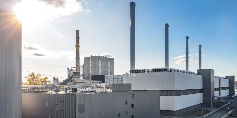 Coastal power plant in Kiel (GER)